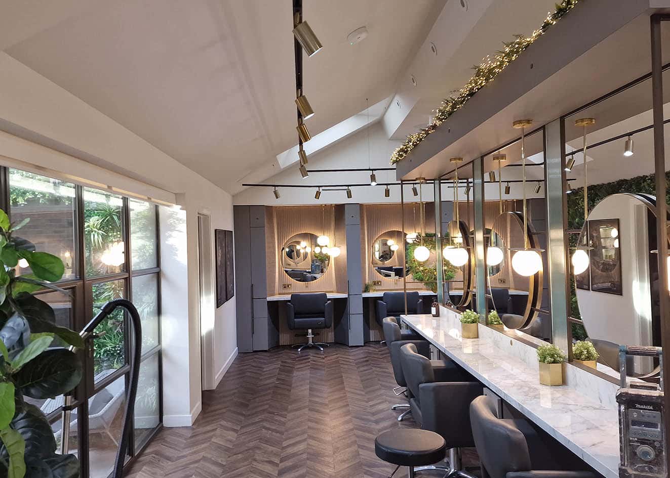Luxury hairdressing salon Weybridge.
