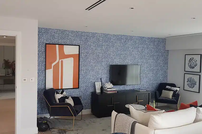 Modern 3D Squares Pattern Wallpaper For Living Room-saigonsouth.com.vn